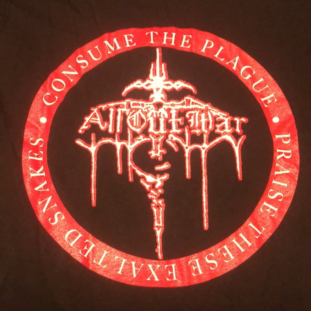 All Out War band tee